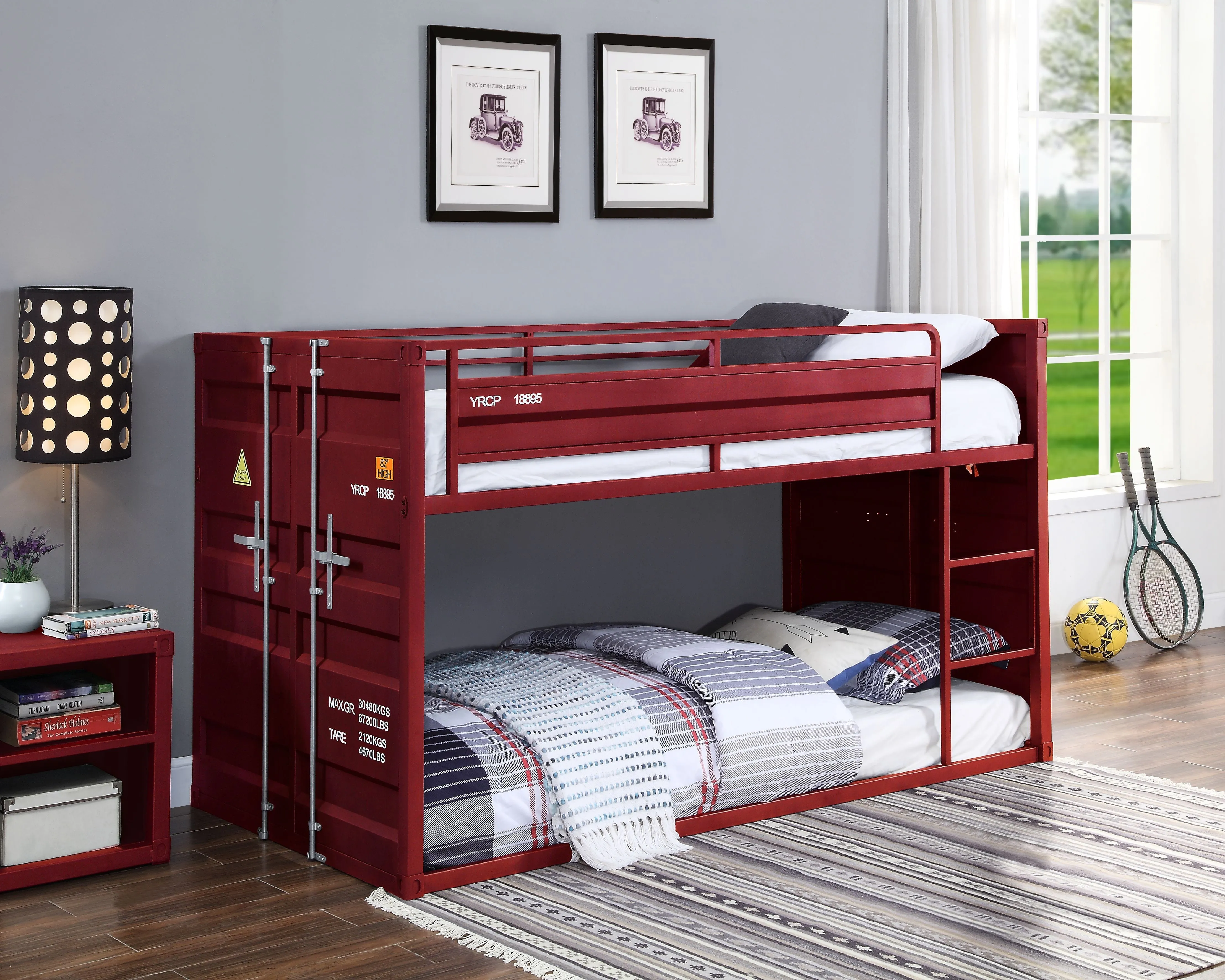 Cargo - Bunk Bed, Sturdy Construction by Couch.com