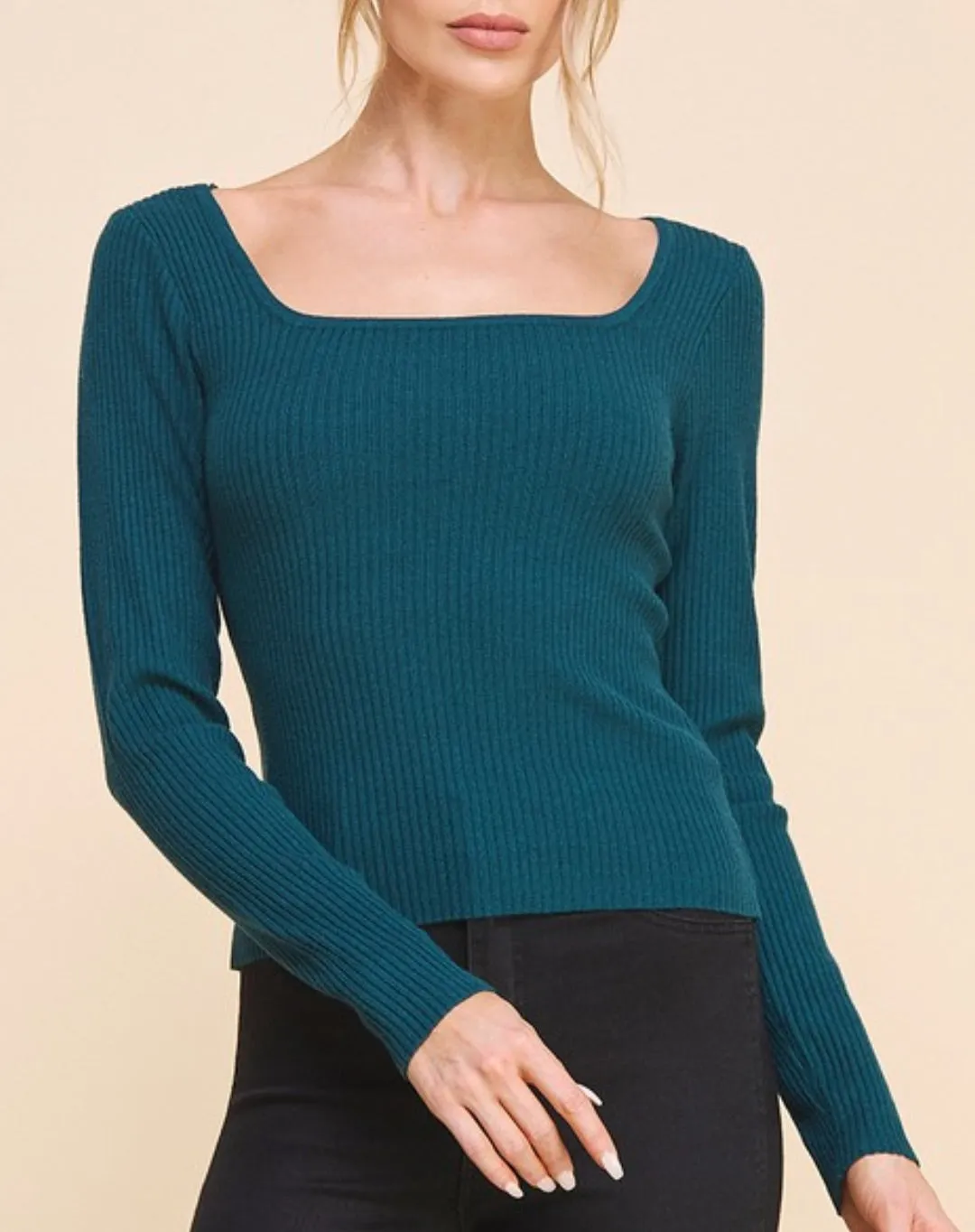 Emily Top in Dark Teal