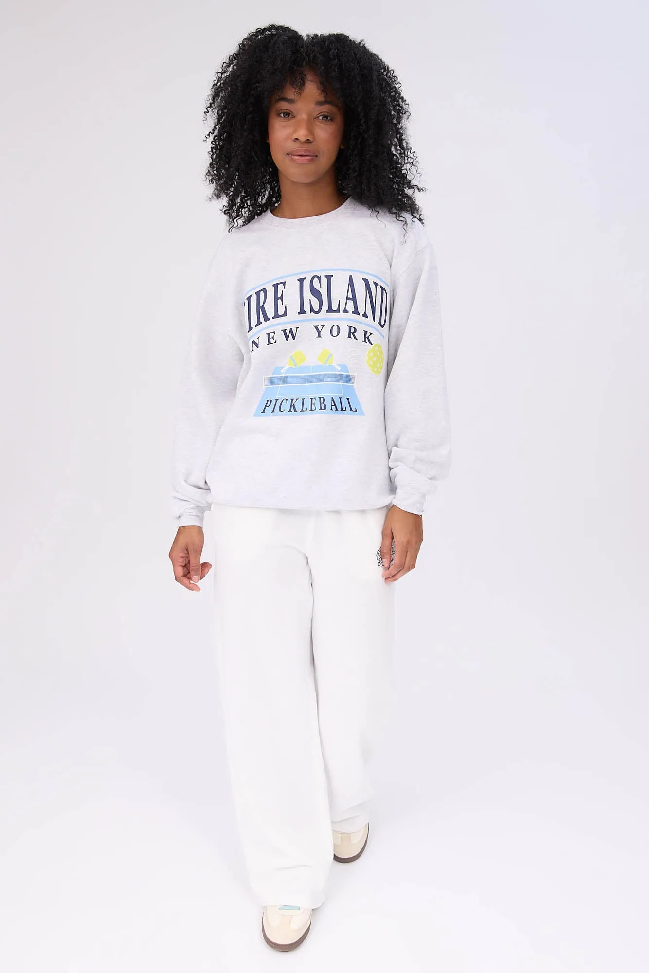 Graphic Crew Neck Sweatshirt
