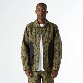 HUF HUDSON CAMO WORK JACKET