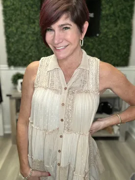 Latte Fun Babydoll Tank
