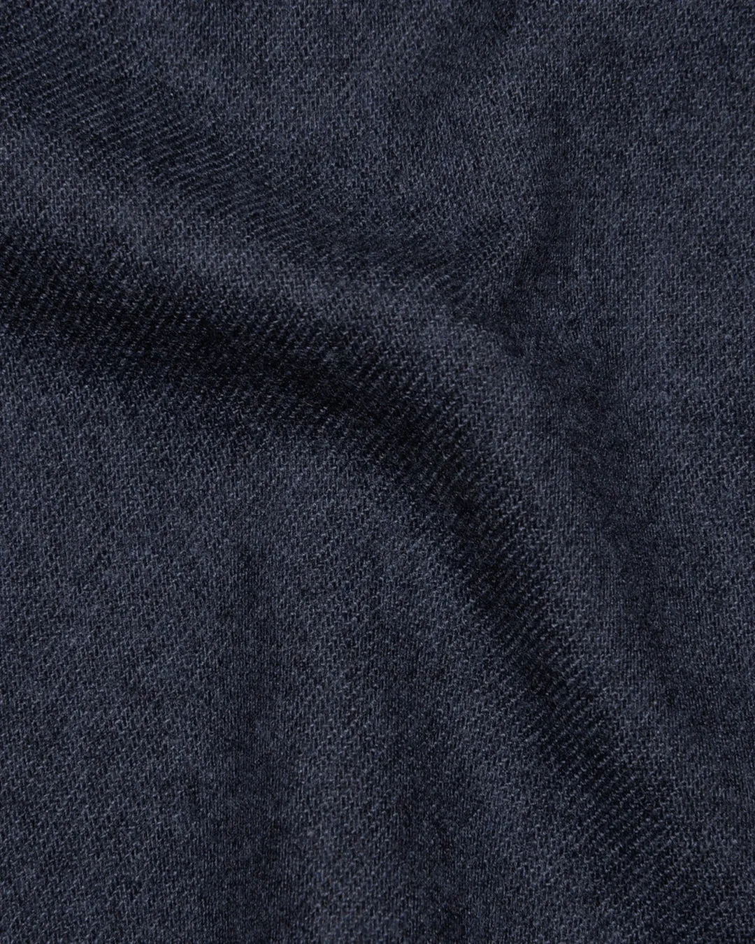 Loro Piana: Dark Blue Twill Flannel