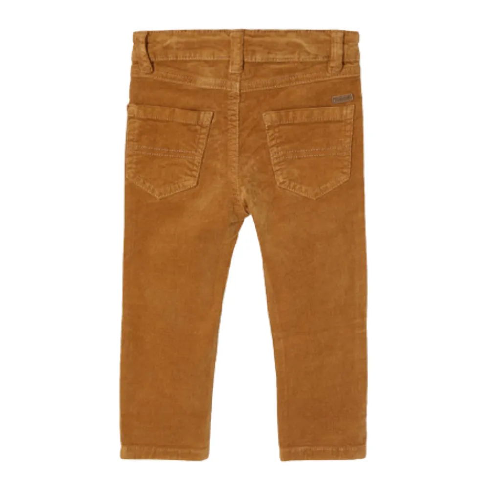 Mayoral - Boys Slim Fit Slim Cords in Camel