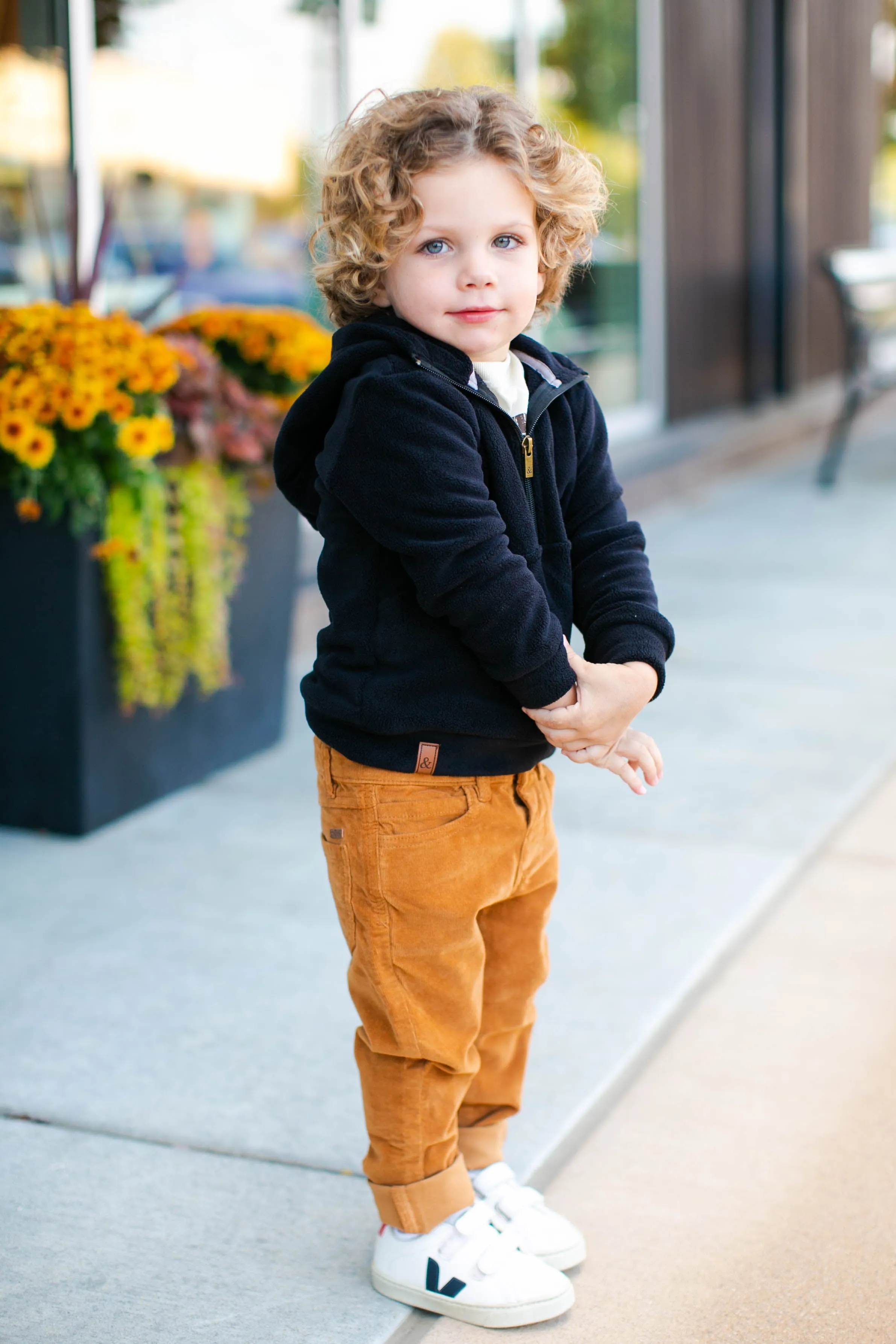 Mayoral - Boys Slim Fit Slim Cords in Camel