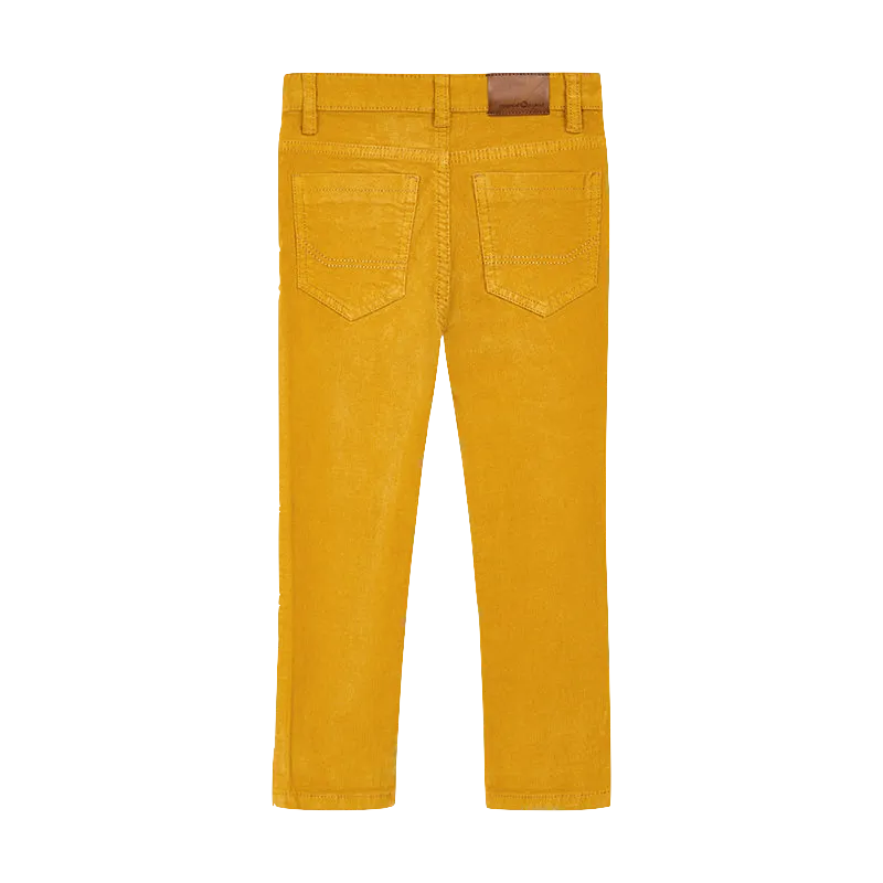 Mayoral - Boys Slim Fit Slim Cords in Honey