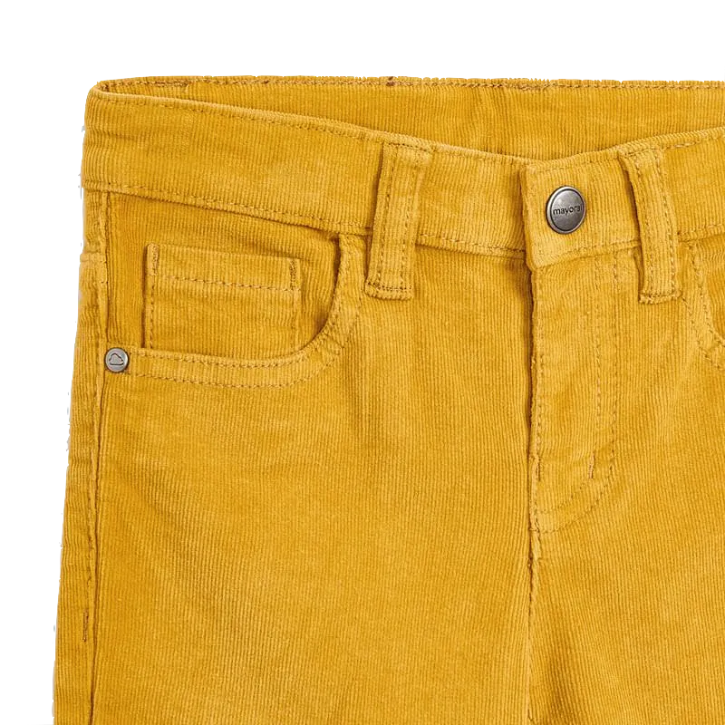 Mayoral - Boys Slim Fit Slim Cords in Honey