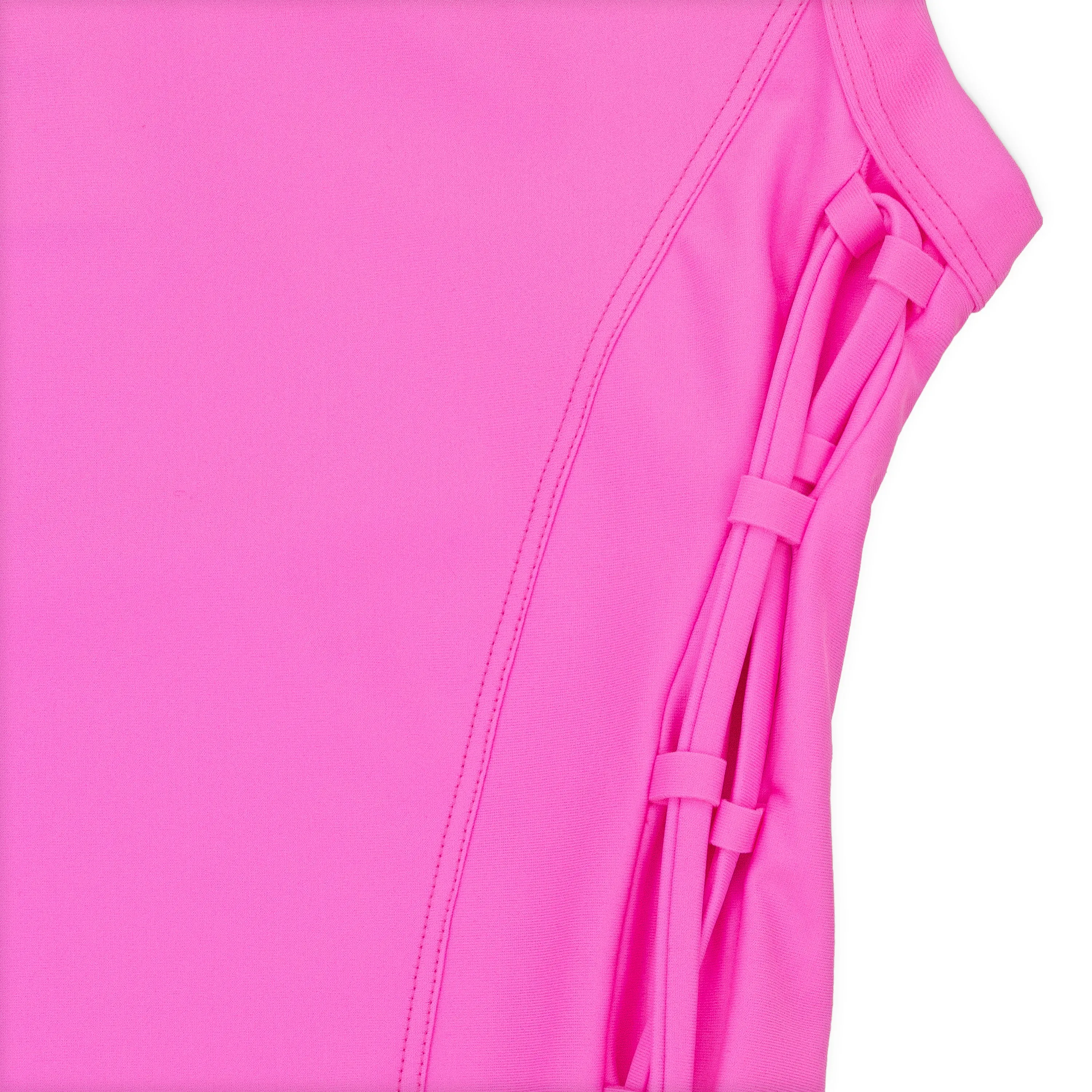 PINK STYLING WITH LACES TANK TOPS