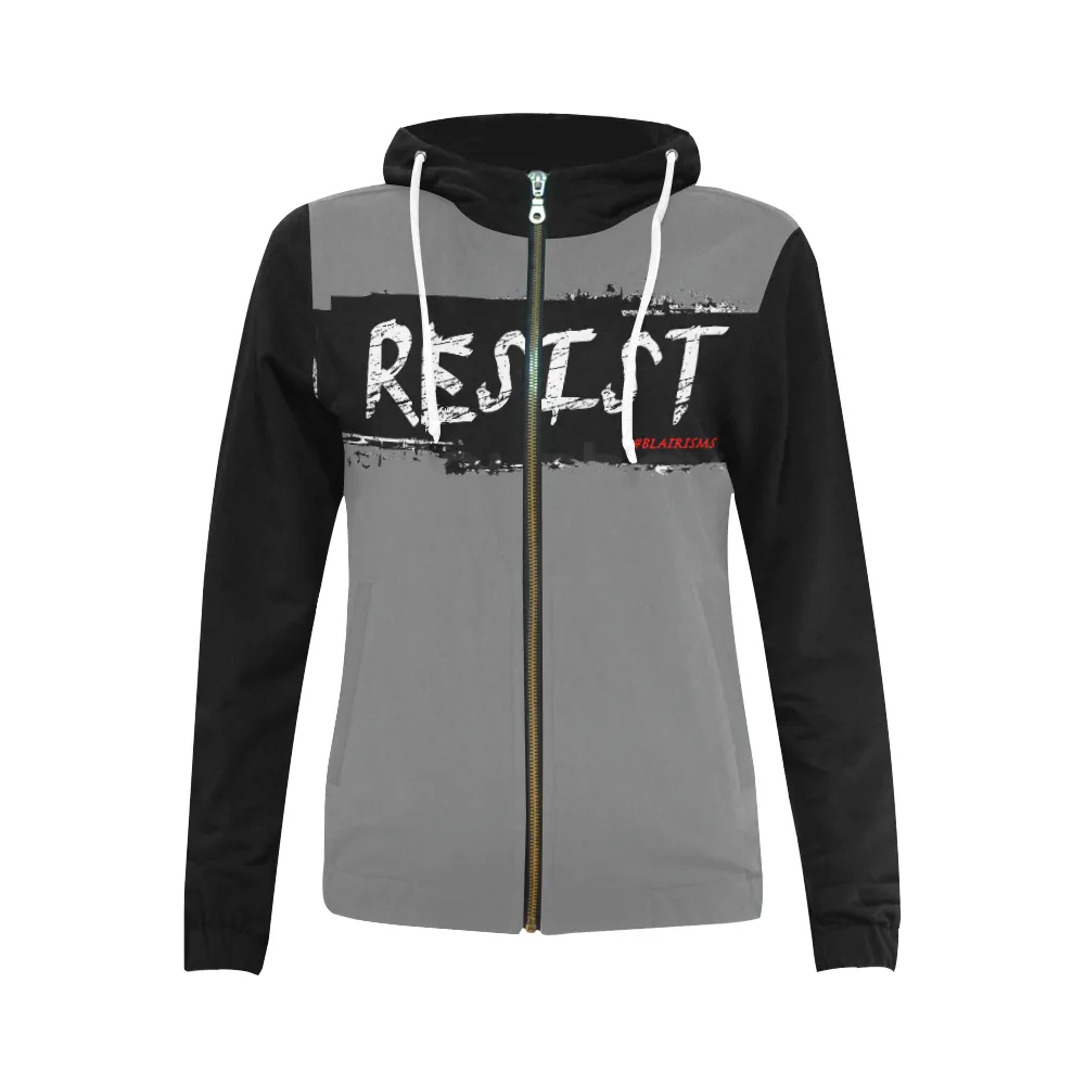 RESIST FIST WOMEN'S HOODIES