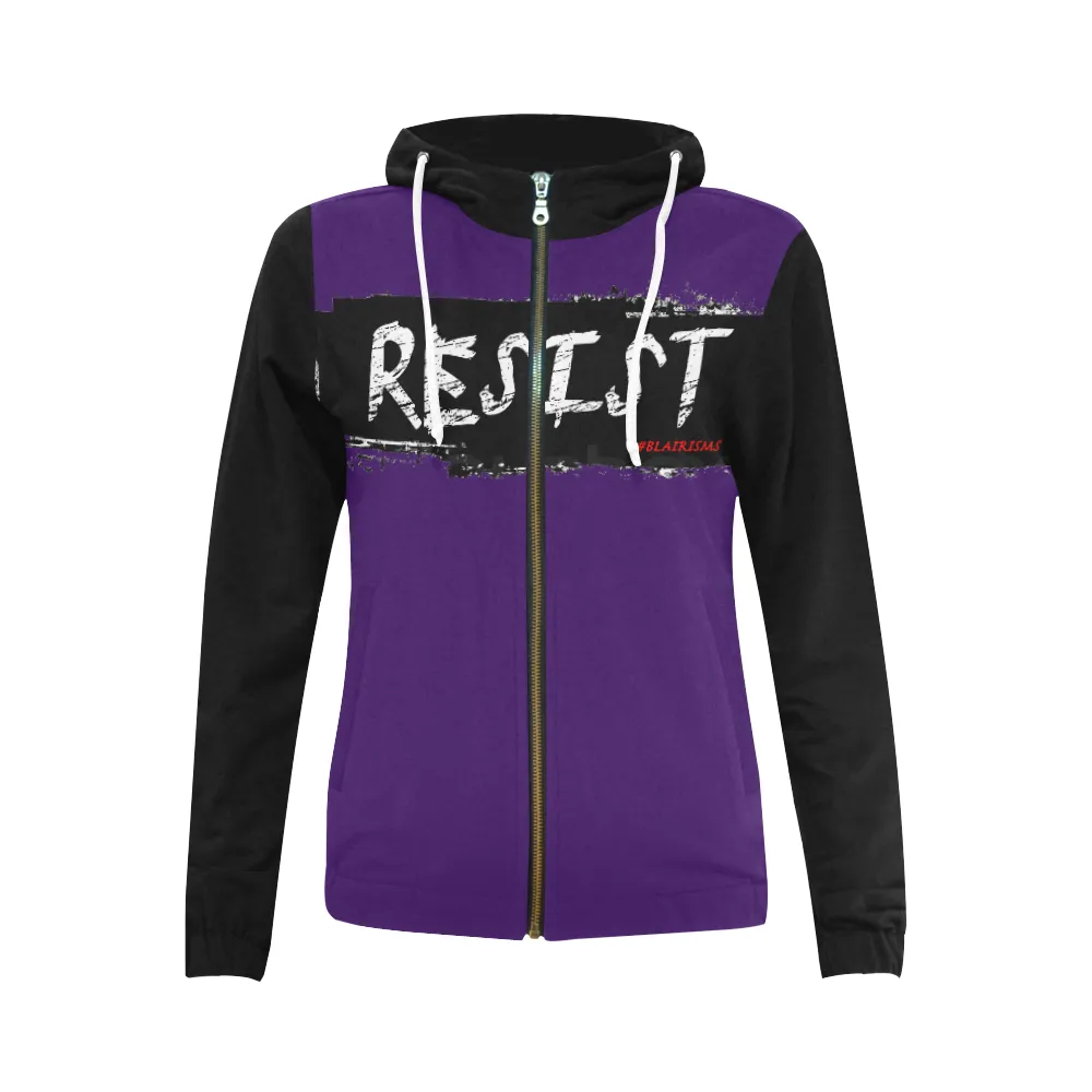 RESIST FIST WOMEN'S HOODIES