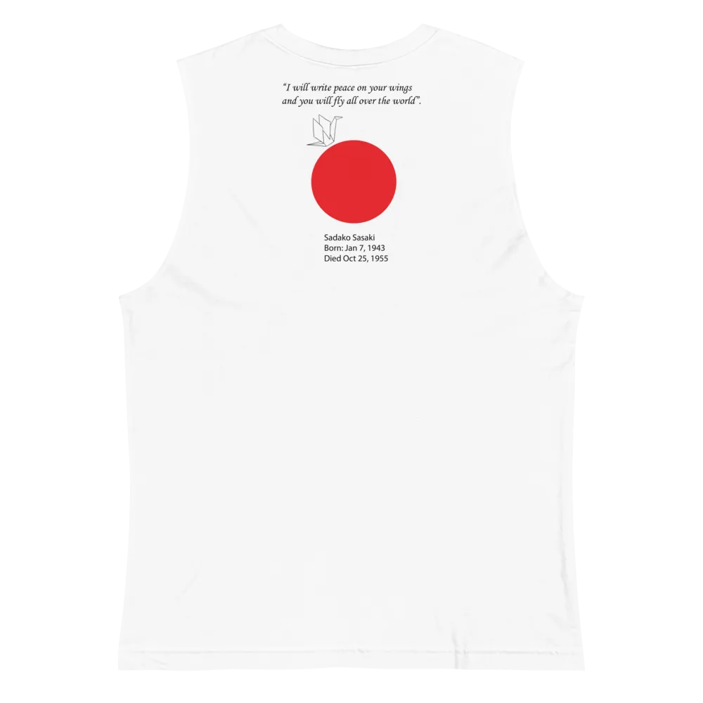 Sadako Sasaki Muscle Tank Top