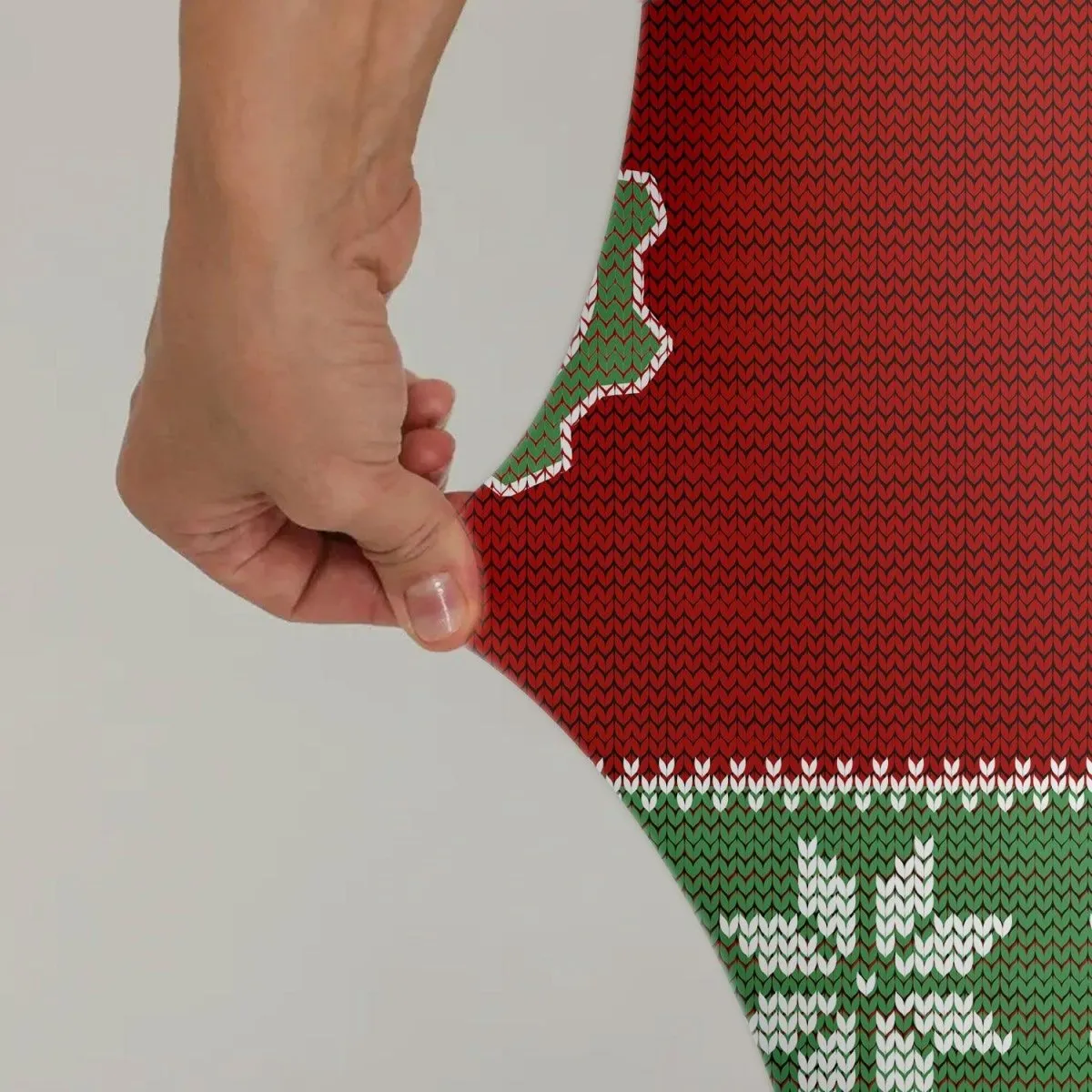 Santa & Satan Christmas Leggings