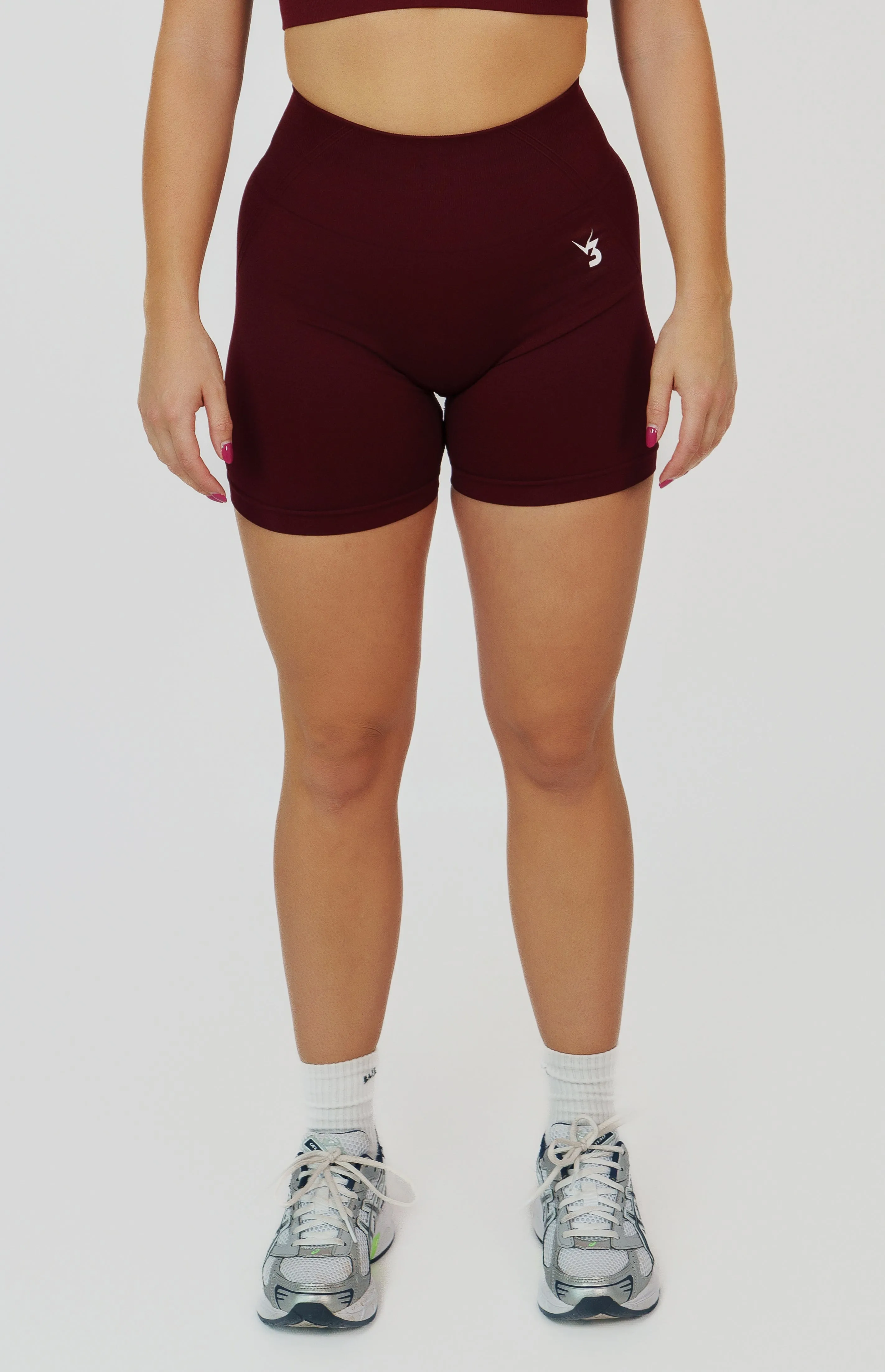 Tempo 3-Piece Seamless Set - Pomegranate Red