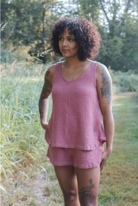 The Essential Gauze - Separates - Tank Top - Colourways 2