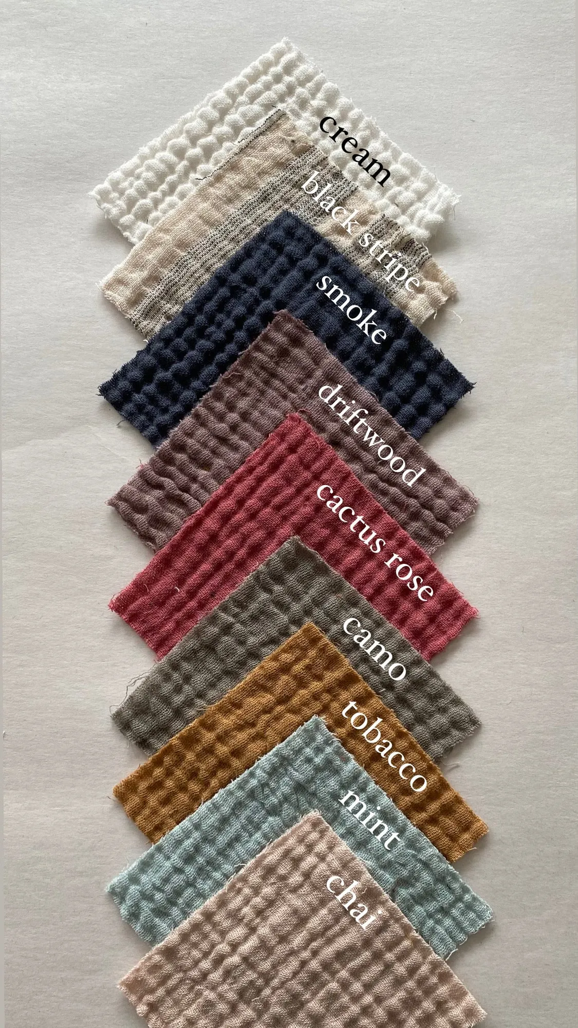 The Essential Gauze - Separates - Tank Top - Colourways 2