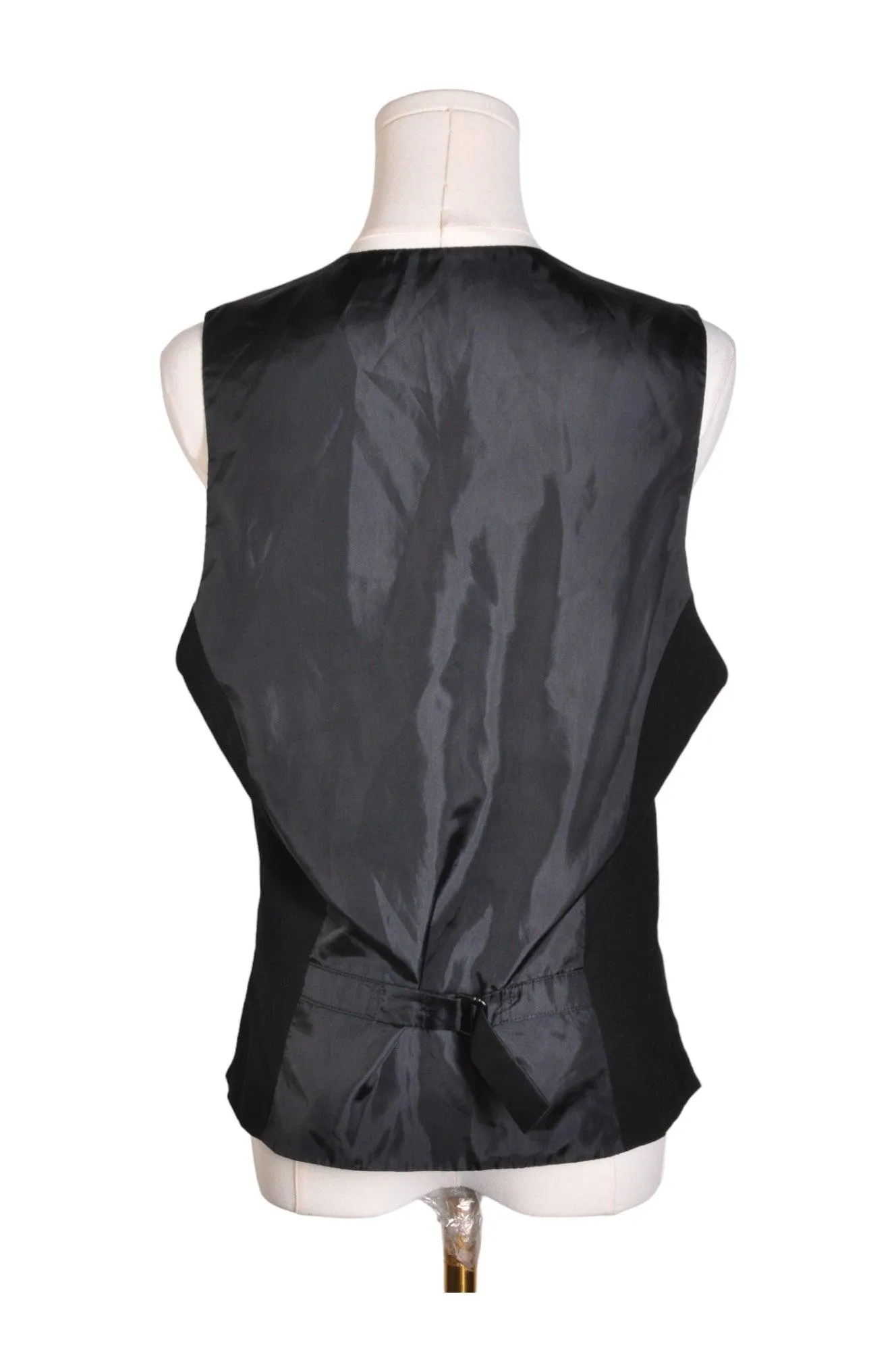 UNBRANDED Women Vests Regular fit in Black - S