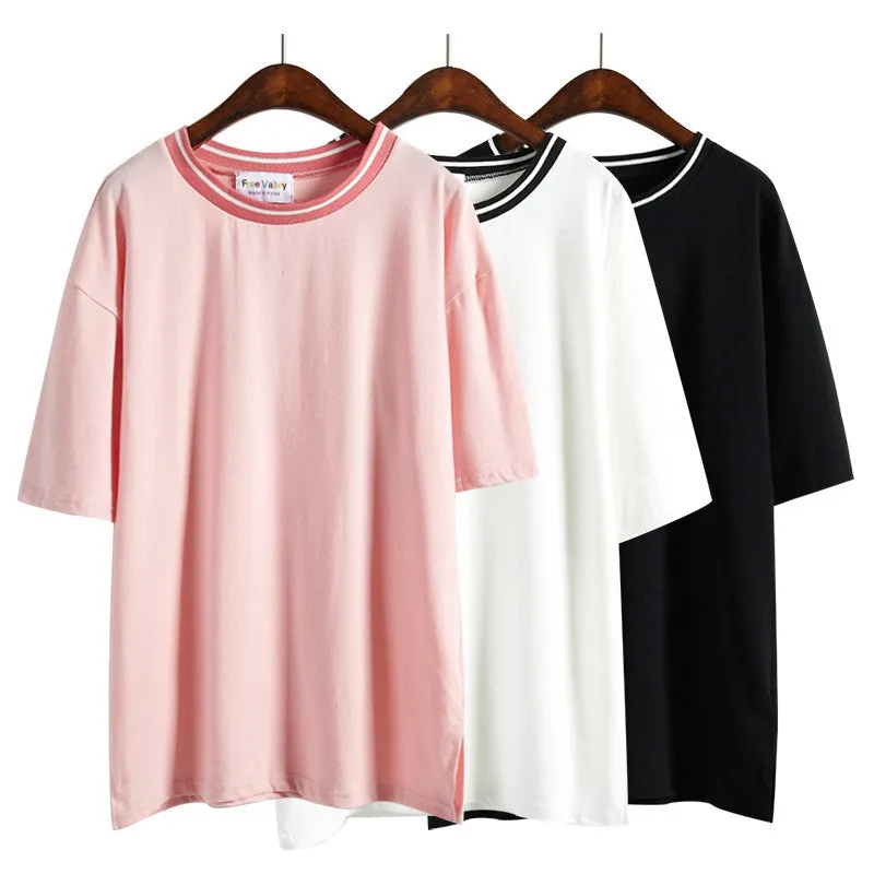 Women's Striped Collar Shirt