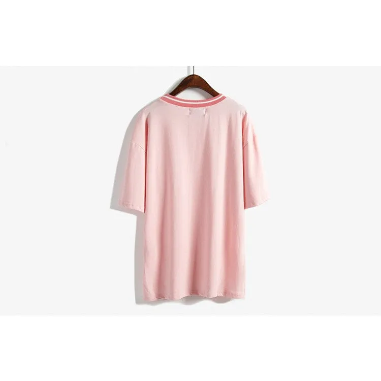 Women's Striped Collar Shirt