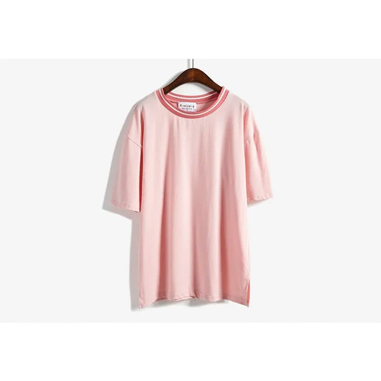 Women's Striped Collar Shirt