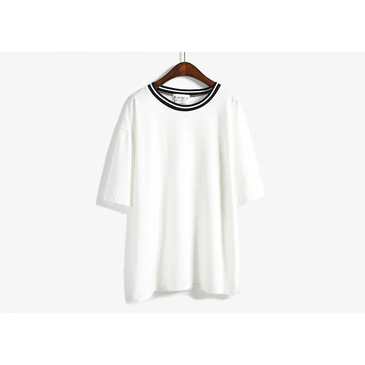 Women's Striped Collar Shirt
